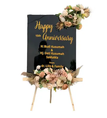 Papan Bunga Akrilik Barengkok